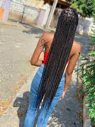 Long Knotless Braids Hair Ponytail Styles Braids Hairstyles Pictures Black Girl Braided Hairstyles