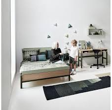 Lit Enfant Double 140 X 200 Cm Tete De Lit Haute Popsicle Chene Kiwi Flexa Popsicle Pour Chambre Enfant Les Enfants Du Design Lit Haut Lit Enfant Lit
