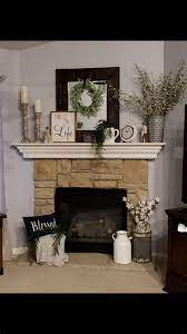 37 Best Decorative Fireplace Where The Family Meets Craft Home Ideas Fireplace Mantle Decor Fireplace Mantel Decor Farm House Living Room