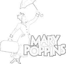 Show your kids a fun way to learn the abcs with alphabet printables they can color. Mary Poppins Coloring Pages Printables Coloring Home