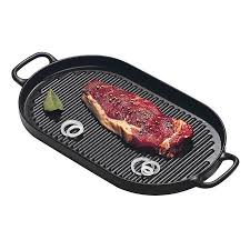 I Pinned This Oval 13 75 Cast Iron Grill From The Paderno World Cuisine Event At Joss Main Easy Grilling World Cuisine Cast Iron Cooking