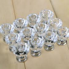 diy materials crystal glass door knobs