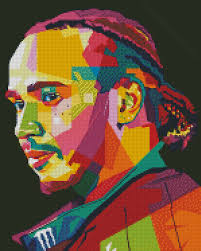 Pop Art Lewis Hamilton