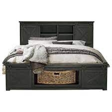Shop for california king bedspreads in shop by size. Aamerica Sun Valley California King Bed With Rotating Storage Zak S Home Panel Beds