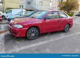 Image result for Bright Red 1981 Hyundai