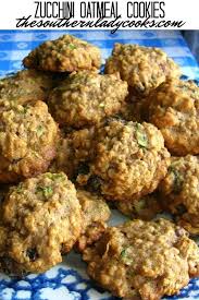 Zucchini Oatmeal Cookies The Southern Lady Cooks Zucchini Oatmeal Cookies Zucchini Oatmeal Zucchini Cookie Recipes