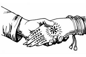 Picture 276641 Dulha Dulhan Clipart Black Wedding Symbols Wedding Drawing Hindu Wedding