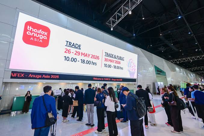 YJH team at THAIFEX Anuga Asia 2026 booth