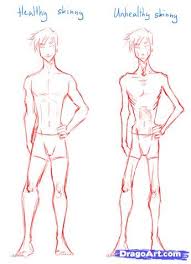 How To Draw Skinny People Draw Skinny Bodies Step 4 Skinny People Drawing People Guy Drawing