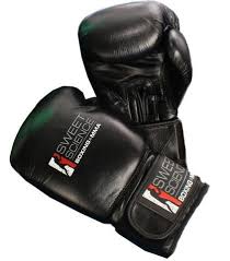 Sweet Science Boxing Leather Bag Gloves Black Bag Glove Leather Bag Leather