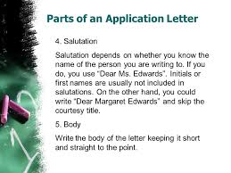 Maybe you would like to learn more about one of these? Writing Application Letters Ppt Video Online Download