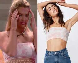 Tilly whitfield has addressed the viral reaction to her diy tiktok beauty hack gone wrong. Big Brother Au Season 13 Episode 5 Tilly S Pink Tie Dye Bandeau Shop Your Tv