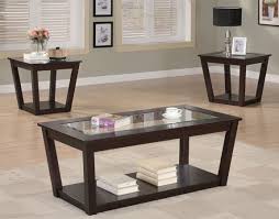 Glass coffee tables uk | up to 70% off. Coaster 701506 3 Piece Occasional Set 701506 At Homelement Com Coffee Table With Chairs Coffee Table Living Room Coffee Table