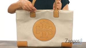 This tote features 1 main pocket, wall zip pocket. Ø¥Ø¨Ø±Ø© Ù‚Ù†Ø¨Ù„Ø© Ù†Ù‚Ù„ Ù…Ù„ÙƒÙŠØ© Tory Burch Ella Canvas Tote Findlocal Drivewayrepair Com