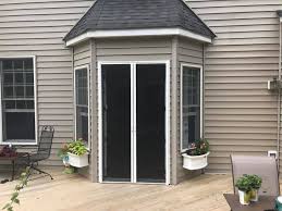 Sliding screen doors are made with a.040 roll form steel channel frame available in white, bronze, grey and sandstone, and fitted with a mesh charcoal with best custom screens offering sliding screen doors up to 96 in length, at an affordable price, your 8 foot screen door issue is resolved! Phantom Retractable Door Screens In Maryland Virginia