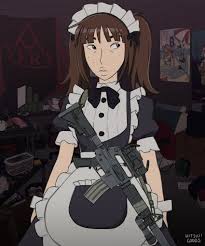 m4 carbine, kara eklund, gun, acog, assault rifle - Anime R34