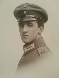 First World War Commemoration Site Ettlingen, Germany: February 2014