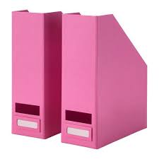 products ikea magazine files pink office supplies