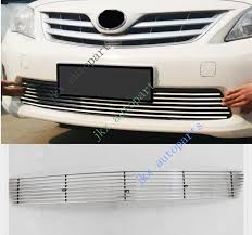 My corolla's front bumper grill was hit by a broken tire on high way. For Toyota Corolla 2010 13 Chrome Abs Oem Front Bumper Lower Grille Grill Ebay