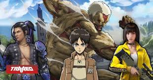 Grafis dan gerakan dari game shingeki no kyojin ini sangat amat keren banget, dan paling keren itu saat kita memainkan karakter levi lalu menaiki kuda game action pertama kali di mainkan pada 16 february 2016 di playstation 3, playstation 4 dan ps vita, dan sekarang sudah bisa di mainkan di pc. Free Fire And Shingeki No Kyojin Announce Joint Event Collaboration Ruetir Ruetir