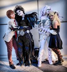 Ryuk Rem Light And Misa Cosplay Group The Hug Is an anime series adapted from the manga of the same title by hiro fujiwara. ryuk rem light and misa cosplay group