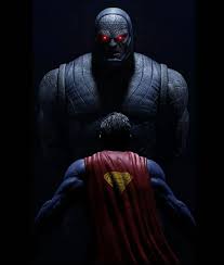 The snyder cut makes it clear that darkseid (played by ray porter) is the real power, and this is granny goodness, another servant of darkseid who trains elite soldiers for her lord using a combination of sadism, torture, and brainwashing. Who Is Teased In The Justice League Snyder Cut Uxas Or Darseid And Why Is Darkseid Fighting With A Sword Like Thing Quora