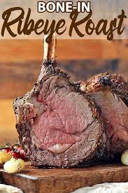 Bone In Standing Ribeye Roast Recipe Recipe Rib Roast Recipe Ribeye Roast Beef Rib Roast