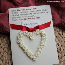 We did not find results for: Beautiful Love Greeting Card Image With My Lover Name Write