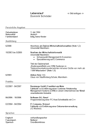 Ein curriculum vitae, oder auch abgekürzt cv , ist die englische bezeichnung für lebenslauf und damit teil der bewerbungsunterlagen für einen job. Tabellarischer Lebenslauf Grafik Gif Staufenbiel De Lebenslauf Lebenslauf Muster Informatik Studium