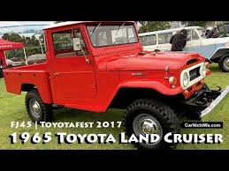 Diesel 3.6l type h mojretrogaraz my blog. 1965 Toyota Land Cruiser Fj45 Pickup Toyotafest 2017 Car Show Carnichiwa Com Youtube