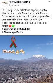 Ambas ciudades quisieron destacar la cultura y tradición que se tiene en la sede de gobierno que este próximo 16 de julio. Polemica Por Salutaciones A La Paz Y El Primer Grito Libertario