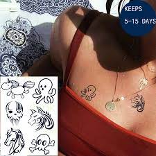 People have liked, appreciated and loved him. Juice Waterproof Temporary Tattoo Sticker Cartoon Octopus Horse Wolf Skull Flash Fake Tatto New Style 7 15 Days For Men Women Temporary Tattoos Aliexpress