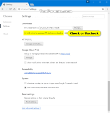 Join 425,000 subscribers and get. Change Download Folder Location In Google Chrome For Windows Tutorials