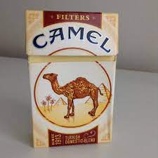 'he pulled a camel out of a pack left lying on the desk. Camel U S Cigarette Pack Weirder Signals