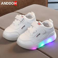 Price History Review On Size 21 30 Children S Shoes Sneakers With Luminous Sole Running Baby Shoes With Lights Children Led Luminous Sneakers For Baby Aliexpress Seller Anddoh Official Store Alitools Io
