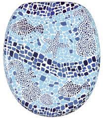 Same day delivery 7 days a week £3.95, or fast store collection. Soft Close Toilet Seat Mosaic World A644892