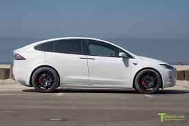 Satin/matte black is the color of choice. Pearl White Model X With Matte Black 22 Inch Mx117 Forged Wheels Tesla Model X Tesla Motors Tesla Wheels