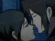 Anime couple anime kiss anime couple kiss passionate anime via pinterest.com. Anime Kissing Couple Gifs Tenor