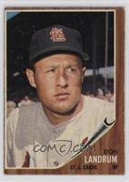 Don Landrum Baseball Cards