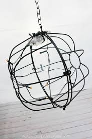 One 60 watt max 120 volt medium base bulb is required, but. Diy Fairy Treehouse Pendant Light Sugar Spice And Glitter