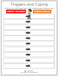 Anger Coping Skills Anger Management Children Printable Worksheets Anger Coping Skills Coping Skills Worksheets Anger Worksheets