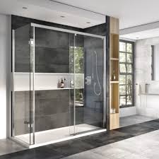 A roman shower is a type of architecturally designed shower stall that does not require a door or curtain. Roman Shower Enclosure Range