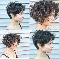 Curly hair can feel like a blessing and a curse. Curly Hairstyles Short In Back Long In Front Short Curly Haircuts Short Curly Hair Short Hair Styles