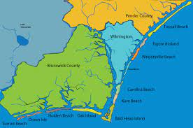 Map Of Carolina Beach Nc Leland & Brunswick County Nc Real Estate | Coastal North Carolina, Holden  Beach, North Carolina Beaches