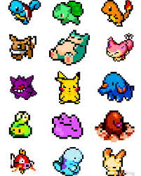 Pokemon Created By Mcelroy Pixel Art Pokemon Pixel Art Pixel Tattoo