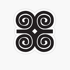 Nsibidi symbol for warrior : African Symbols Stickers Redbubble