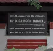 Dr. Samson Daniel Ortho Hospital in Thillai Nagar, Trichy