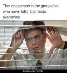 A way of describing cultural information being shared. Funny Adults