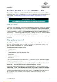 Checking the state's list of exposure sites is once again part of everyone's routines. Australian Endemic Tick Borne Diseases Q Fever Australian Government Department Of Health