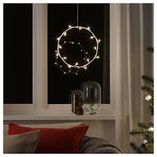 Ikea Us Furniture And Home Furnishings Interior Led Lights Christmas Wreaths With Lights Outdoor Holiday Decor